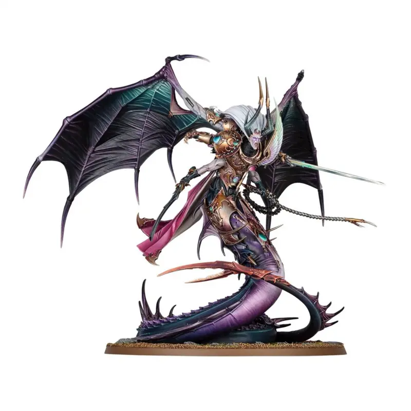 Emperor's children: fulgrim, daemon primarch of slaanesh, warhammer 40k, games workshop, model 37-06